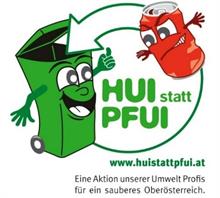 Logo Umwelt Profis HUI statt PFUI